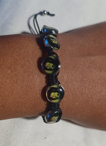 Bob marley layering bracelet