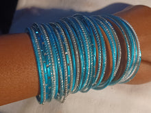 Load image into Gallery viewer, Set of 40 Light Boho Bangles
