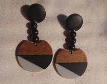 Load image into Gallery viewer, Handmade boho dangle clip on earrings
