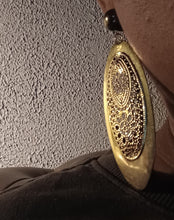 Load image into Gallery viewer, Rustic metal boho clip on earrings
