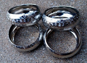 Set of 4 vintage Chunky bangle set