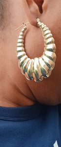 Classic Chunky Bamboo Earrings