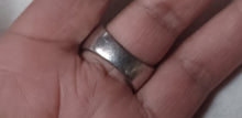 Load image into Gallery viewer, Mens Avant garde square metal ring 11.5
