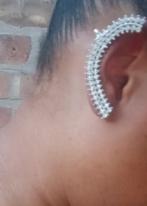 Madame's rhinestone ear climber