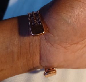 Mens African Copper Bracelet