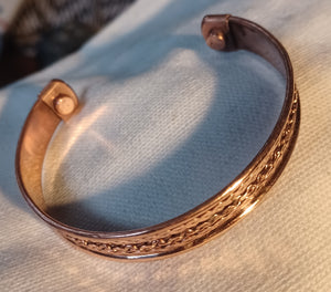 Mens African Copper Bracelet