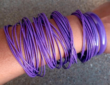 Load image into Gallery viewer, Purple Bangles Set 50+ bangles New
