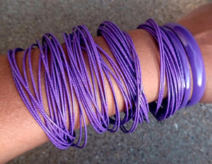 Purple Bangles Set 50+ bangles New