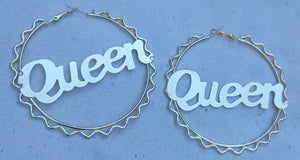 Queen statement Hoops