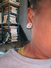 Load image into Gallery viewer, Aurora borialis clip on studs
