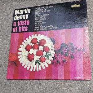 A Taste of Hits - Martin Denny Various 33 RPM L1p 1963 Kargo Fresh