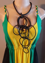 Load image into Gallery viewer, Abstract  Avant Garde Statment Necklace Kargo Fresh
