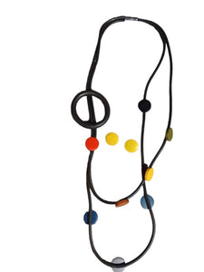 Abstract  Avant Garde Statment Necklace and earrings set Kargo Fresh