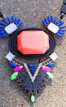 Load image into Gallery viewer, Abstract Chunky Geometric Metal Collar Necklace Kargo Fresh
