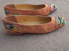 Load image into Gallery viewer, Abstract Made in Acapella Cork Flats Size 8M Kargo Fresh
