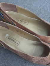 Load image into Gallery viewer, Abstract Made in Acapella Cork Flats Size 8M Kargo Fresh
