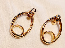 Load image into Gallery viewer, Abstract Metal Clip On Earrings Gold Kargo Fresh
