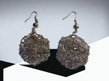 Load image into Gallery viewer, Abstract Metal Wire design Earrings Kargo Fresh
