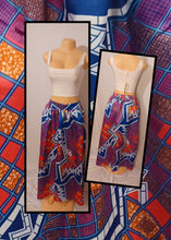 Load image into Gallery viewer, Abstract Print Maxi Skirt and Crop Tank M Kargo Fresh
