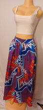 Load image into Gallery viewer, Abstract Print Maxi Skirt and Crop Tank M Kargo Fresh
