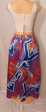 Load image into Gallery viewer, Abstract Print Maxi Skirt and Crop Tank M Kargo Fresh
