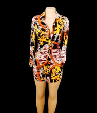 Load image into Gallery viewer, Abstract bodycon mini dress New small Kargo Fresh
