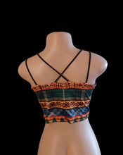 Load image into Gallery viewer, Abstract crop top and earrings set new L Kargo Fresh
