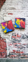 Load image into Gallery viewer, Abstract handpainted Earrings Kargo Fresh
