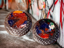 Load image into Gallery viewer, Abstract handpainted Earrings Kargo Fresh
