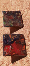 Load image into Gallery viewer, Abstract handpainted wooden Stud Earrings Kargo Fresh
