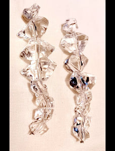 Abstract ice cubes dangle earrings Kargo Fresh