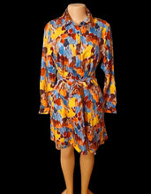 Load image into Gallery viewer, Abstract print midi dress new Medium Kargo Fresh
