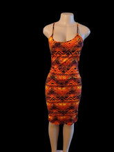 Load image into Gallery viewer, Abstract spandex dress new L Kargo Fresh
