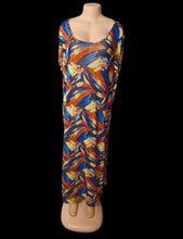 Load image into Gallery viewer, Abstract stretch mesh dress 2xl Kargo Fresh
