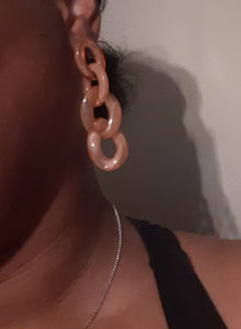 Acrylic Chain Earrings Kargo Fresh