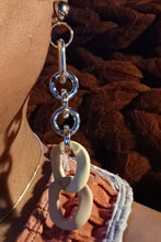 Load image into Gallery viewer, Acrylic Chain Hoop Clip on Earrings Kargo Fresh
