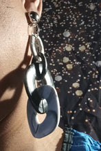 Load image into Gallery viewer, Acrylic Chain Hoop Clip on Earrings Kargo Fresh
