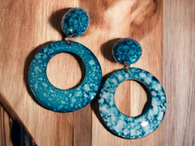 Load image into Gallery viewer, Acrylic Hoop Clip on Earrings Kargo Fresh
