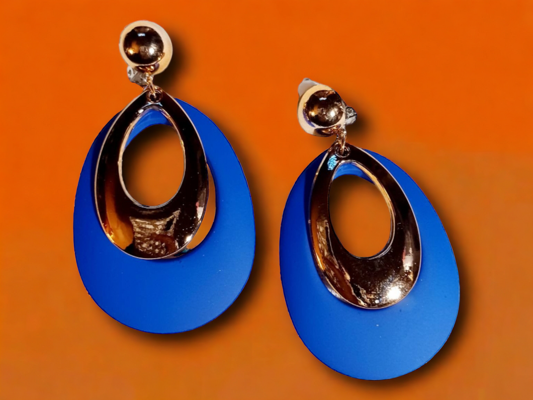 Acrylic Hoop Clip on Earrings Kargo Fresh