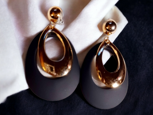 Acrylic Hoop Clip on Earrings Kargo Fresh