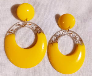 Acrylic Hoop Clip on Earrings Kargo Fresh