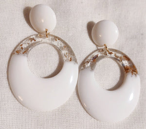 Acrylic Hoop Clip on Earrings Kargo Fresh