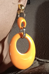 Acrylic Hoop Clip on Earrings Kargo Fresh