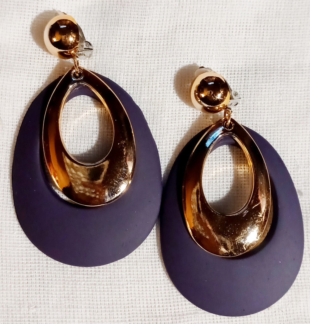 Acrylic Hoop Clip on Earrings Kargo Fresh