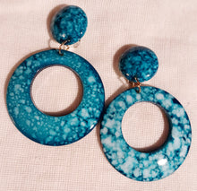 Load image into Gallery viewer, Acrylic Hoop Clip on Earrings Kargo Fresh
