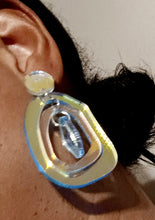 Load image into Gallery viewer, Acrylic Pop Art Clip on Earrings Kargo Fresh
