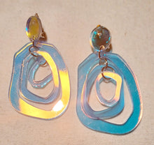Load image into Gallery viewer, Acrylic Pop Art Clip on Earrings Kargo Fresh
