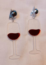 Load image into Gallery viewer, Acrylic Pop Art clip on Earrings Kargo Fresh
