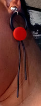Load image into Gallery viewer, Acrylic Pop Art clip on Earrings Kargo Fresh
