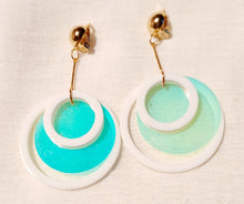 Load image into Gallery viewer, Acrylic clip on Multi hoop earrings Kargo Fresh
